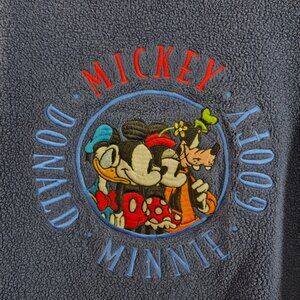 Vintage/Rare Disney Mickey, Minnie, Donald and Goofy Embroidered Sweatshirt 2x 4